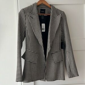 Smythe houndstooth blazer size 6 new with tags